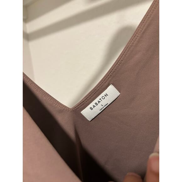 Aritzia Babaton Contour V-Neck Bodysuit Sz L - Picture 5 of 7